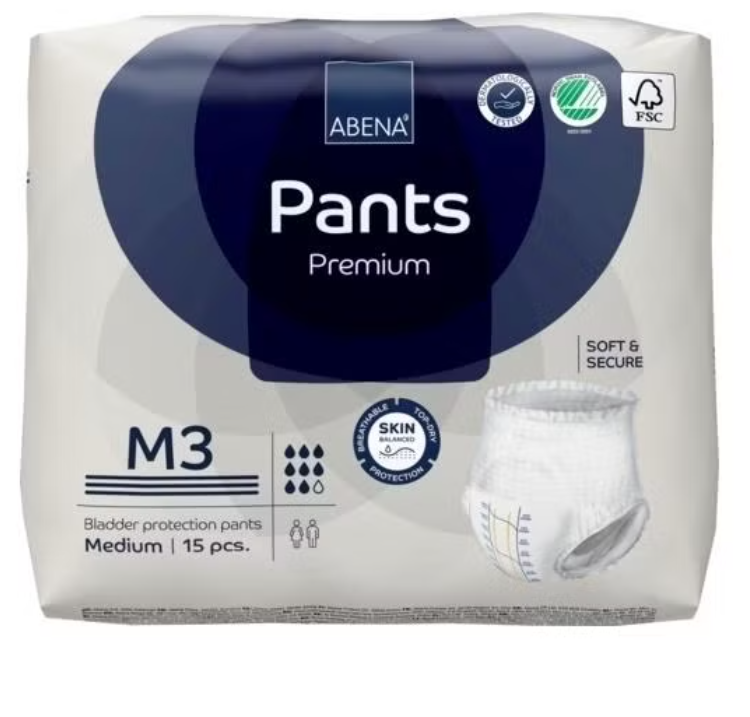 Abena Adult Diaper Pants Size M3 15Pcs - Kenya