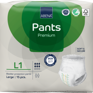 Abena Adult Diaper Pants Size L1 15Pcs