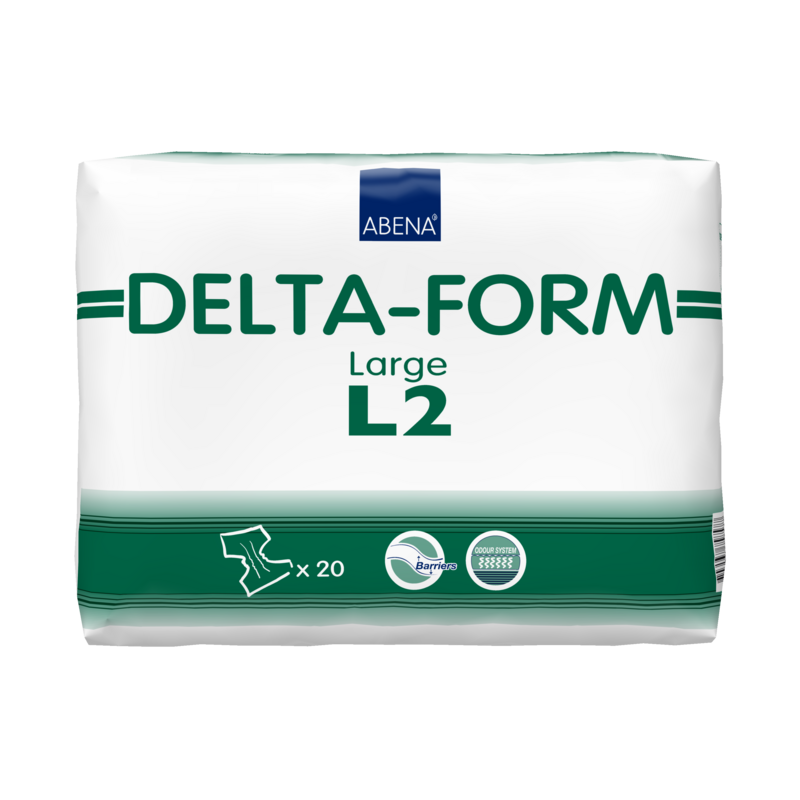 Abena Delta Form Adult Diaper  Size L2 20Pcs